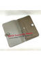 Hermes Dogon Combined Wallet Litchi Leather A508 Khaki  Replica