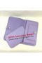 Hermes Dogon Combined Wallet Litchi Leather A508 Lavender  Replica
