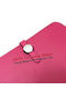 Hermes Dogon Combined Wallet Litchi Leather A508 Rose  Replica