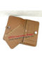 Hermes Dogon Combined Wallet Litchi Leather A508 Wheat  Replica