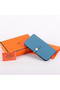 Hermes Dogon Combined Wallets A508 Blue  Replica