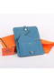 Hermes Dogon Combined Wallets A508 Blue  Replica