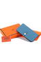 Hermes Dogon Combined Wallets A508 Blue  Replica
