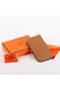 Hermes Dogon Combined Wallets A508 Coffee  Replica