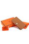 Hermes Dogon Combined Wallets A508 Coffee  Replica