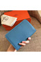 Hermes Dogon Duo Wallet In Blue Jean Leather  Replica