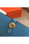 Hermes Dogon Duo Wallet In Blue Jean Leather  Replica