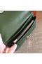 Hermes Dogon Duo Wallet In Green Clemence Leather  Replica