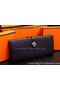 Hermes Dogon Original Leather Wallet H509 Black  Replica