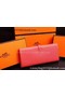 Hermes Dogon Original Leather Wallet H509 Light Red  Replica