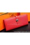 Hermes Dogon Original Leather Wallet H509 Red  Replica