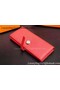 Hermes Dogon Original Leather Wallet H509 Red  Replica