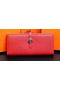 Hermes Dogon Original Leather Wallet H509 Red  Replica
