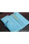 Hermes Dogon Original Leather Wallet H509 SkyBlue  Replica