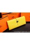 Hermes Dogon Original Leather Wallet H509 Yellow  Replica