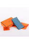 Hermes Dogon Togo Leather Wallet Travel Case A808 Blue  Replica