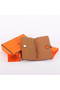 Hermes Dogon Togo Leather Wallet Travel Case A808 Coffee  Replica