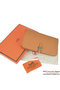 Hermes Dogon Wallet Travel Case H001 Camel  Replica