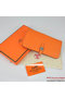 Hermes Dogon Wallet Travel Case H001 Orange  Replica