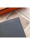 Hermes espom leather Wallet H2296 dark grey  Replica