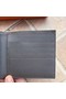 Hermes espom leather Wallet H2296 dark grey  Replica