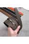 Hermes Etrier Buckle Belt & Taupe Clemence 32 MM Strap  Replica