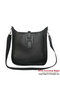 Hermes Evelyn Bag Original Calf Leather H1608 Black  Replica