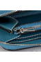 Hermes Evelyn Long Wallet Zip Purse A808 Blue  Replica