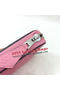 Hermes Evelyn Long Zip Wallet Litchi A808 Pink  Replica