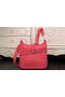 Hermes Evelyne 28cm Messenger Bag Original Leather H1188 Dark Pink  Replica