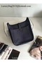 Hermes Evelyne 30cm Messenger Bag E3301 Black  Replica