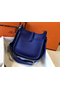 Hermes Evelyne III 29 PM Bag In Blue Electric Clemence Leather  Replica