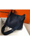 Hermes Evelyne III 29 PM Bag In Dark Blue Clemence Leather  Replica