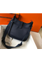 Hermes Evelyne III 29 PM Bag In Dark Blue Clemence Leather  Replica