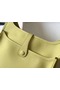Hermes Evelyne III 29 PM Bag In Jaune Poussin Clemence Leather  Replica