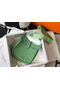 Hermes Evelyne III 29 PM Bag In Vert Criquet Clemence Leather  Replica
