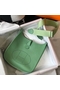 Hermes Evelyne III 29 PM Bag In Vert Criquet Clemence Leather  Replica