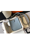 Hermes Evelyne III TPM Bag In Blue Lin Clemence Leather  Replica