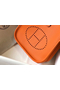 Hermes Evelyne III TPM Bag In Orange Clemence Leather  Replica