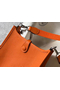 Hermes Evelyne III TPM Bag In Orange Clemence Leather  Replica