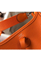 Hermes Evelyne III TPM Bag In Orange Clemence Leather  Replica