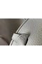 Hermes Evelyne III TPM Bag In Pearl Grey Clemence Leather  Replica