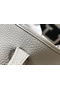 Hermes Evelyne III TPM Bag In Pearl Grey Clemence Leather  Replica