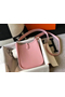 Hermes Evelyne III TPM Bag In Pink Clemence Leather  Replica