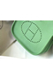 Hermes Evelyne III TPM Bag In Vert Criquet Clemence Leather  Replica