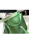 Hermes Evelyne III TPM Bag In Vert Criquet Clemence Leather  Replica