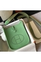 Hermes Evelyne III TPM Bag In Vert Criquet Clemence Leather  Replica