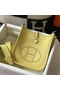 Hermes Evelyne III TPM Mini Bag In Jaune Poussin Clemence Leather  Replica