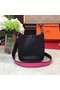 Hermes Evelyne mini 17cm Messenger Bag Original Calf Leather H1187 Black  Replica
