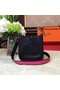 Hermes Evelyne mini 17cm Messenger Bag Original Calf Leather H1187 Black  Replica